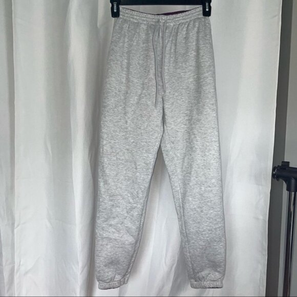 Made in Korea Thermal Insulated Lined Track Sweatpants Tapered Elastic Ankles - Picture 2 of 11
